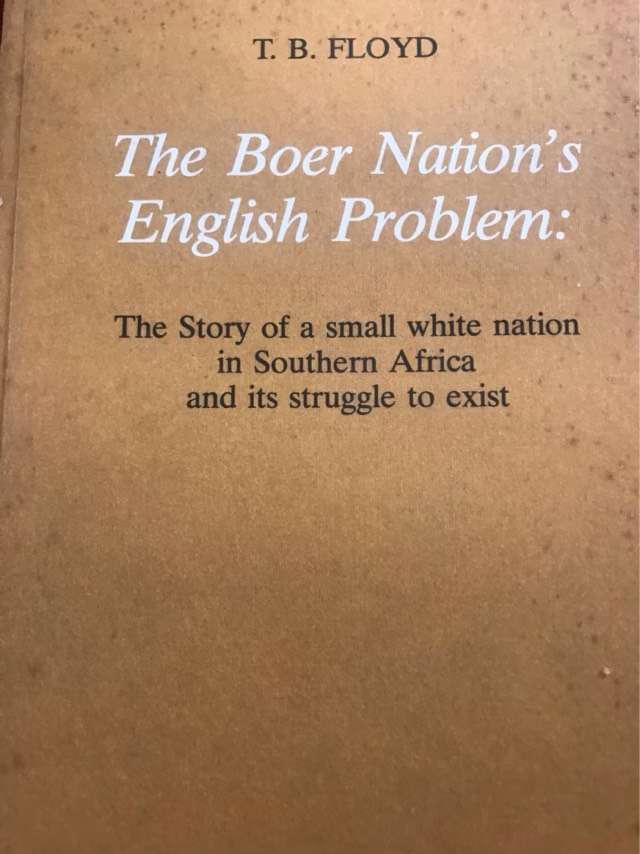 The Boer Nation's English Problem: - T.B. Floyd