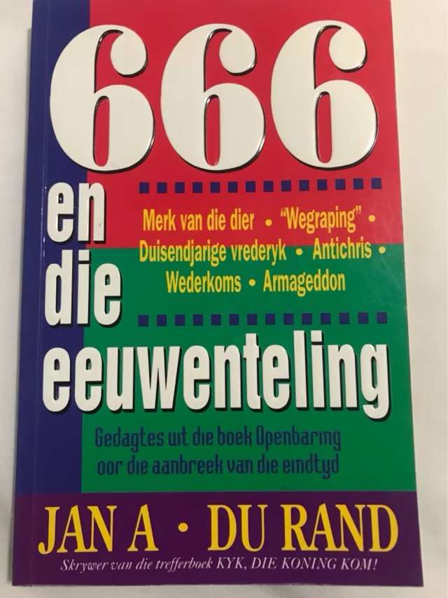 666 en die eeuwenteling - J. A. Du Rand