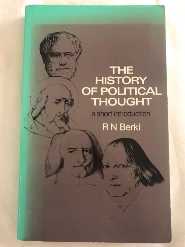 The history of political thought, a short introduction - R. N. Berki