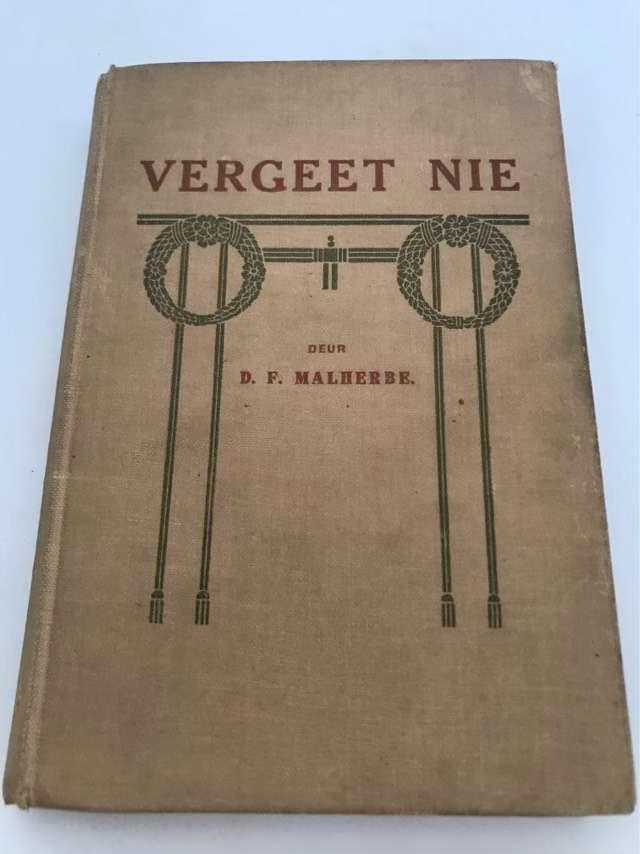 Vergeet Nie - D.F.Malherbe