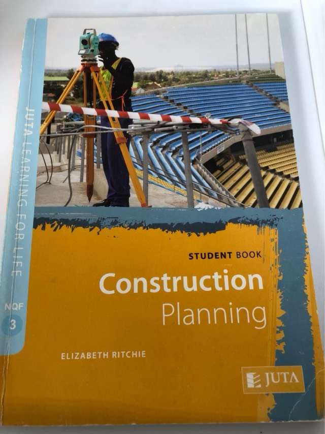 Construction Planning, Student book. FET NQF Level 3 - Elizabeth Ritchie