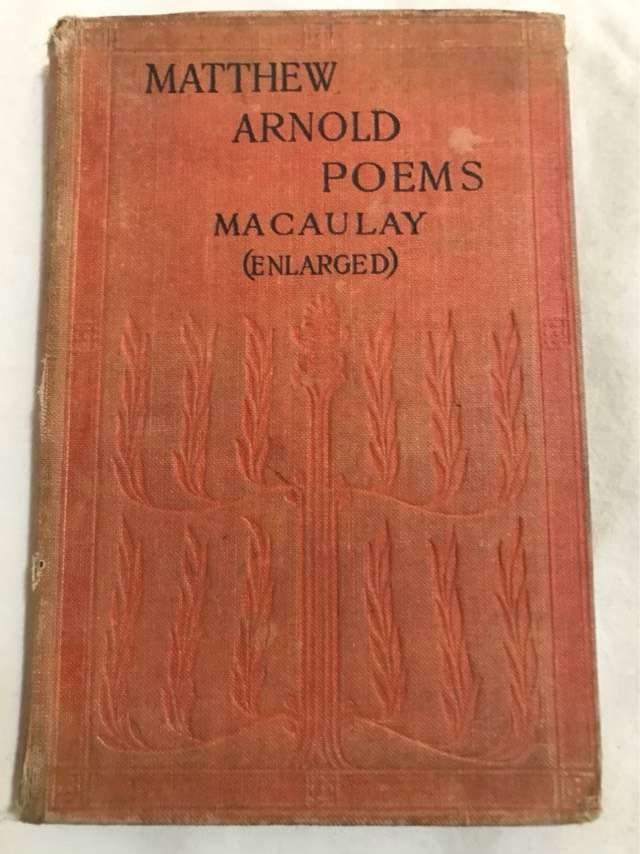 Matthew Arnold Poems - G.C.Macaulay