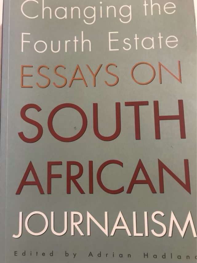 Essays on SA Journalism - Adrian Hadland