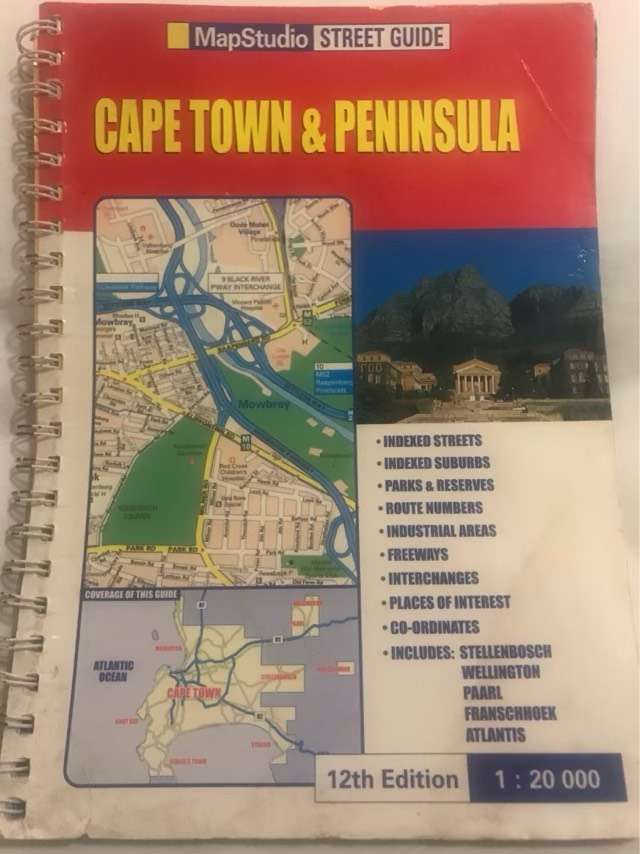 Cape Town & Peninsula - Map Studio