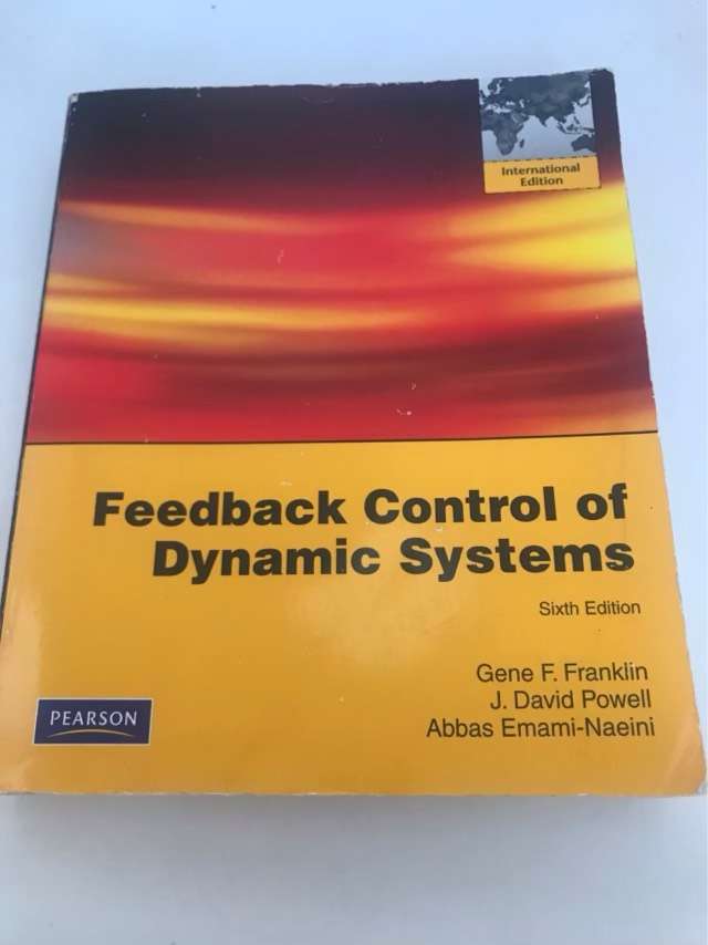 Feedback Control of Dynamic Systems - Gene F. Franklin, Abbas Emami-Naeini, J. David Powell