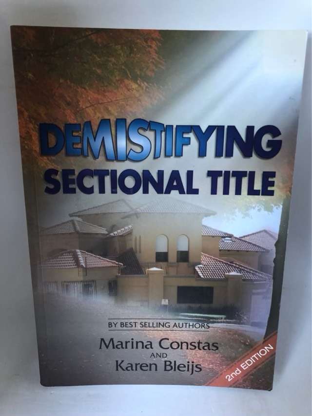 Demistifying Sectional Title - Marina Constas