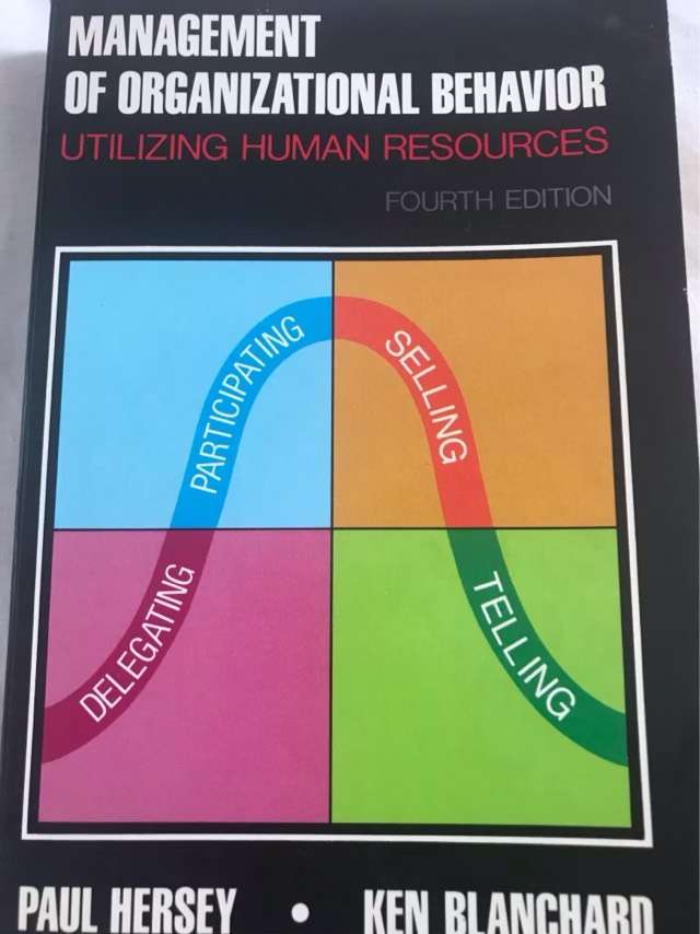 Management of Organizational Behavior - Paul Hersey&Ken Blanchard