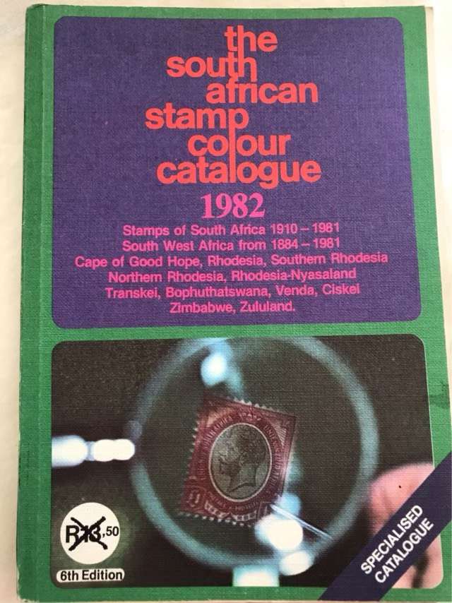 The SA Stamp Colour Catalogue 1982 - International philatelic Auctions