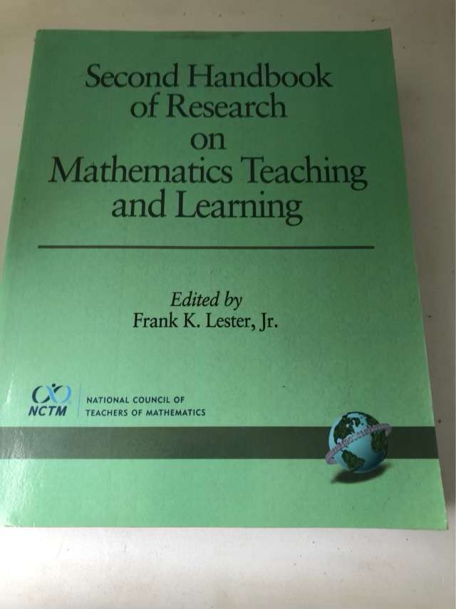 Second Handbook of Research on Mathematics Teaching and Learning - Frank K. Lester