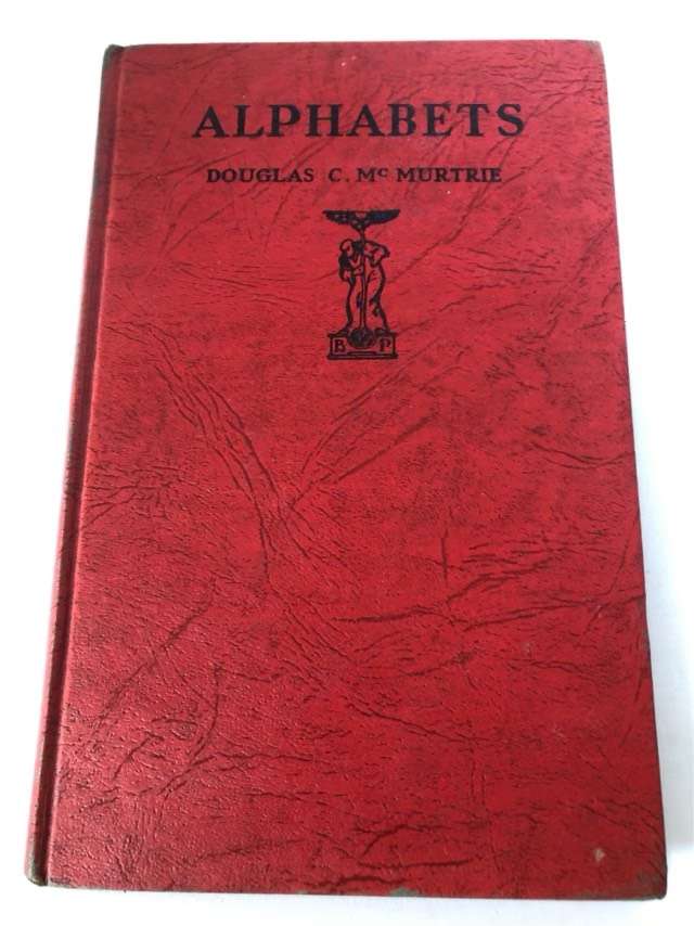 Alphabets - Douglas C.McMurtrie