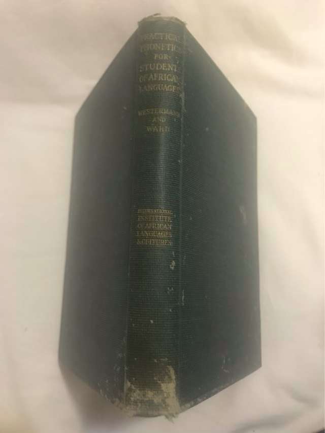 Practical Phonetics for Students of African Languages - D.Westermann & I.C.Ward