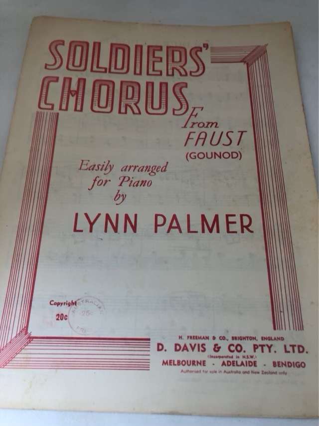 Soldier's Chorusfrom Faust - Lynn Palmer