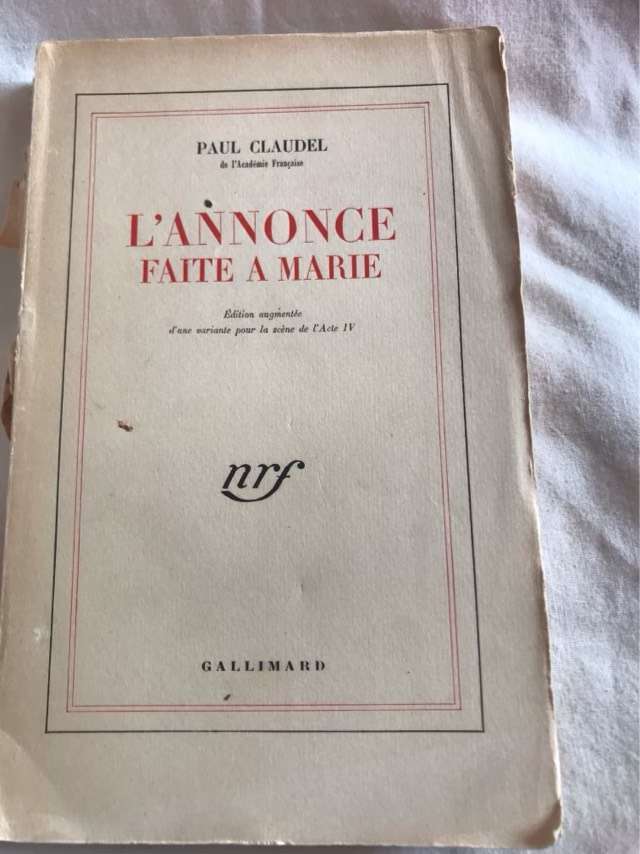 LAnnonce Faite a Marie - Paul Claudel