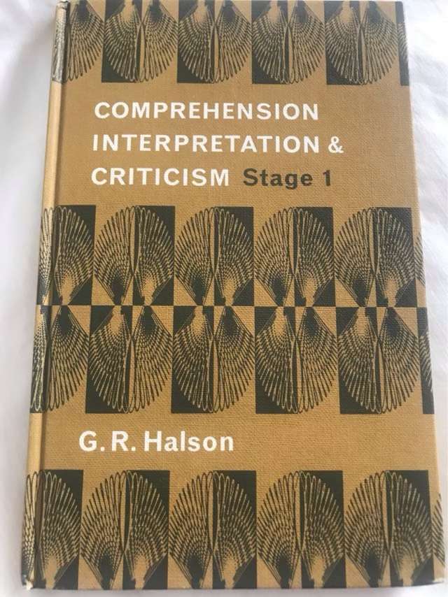 Comprehension Interpretation &CriticismStage 1 - G.R.Halson
