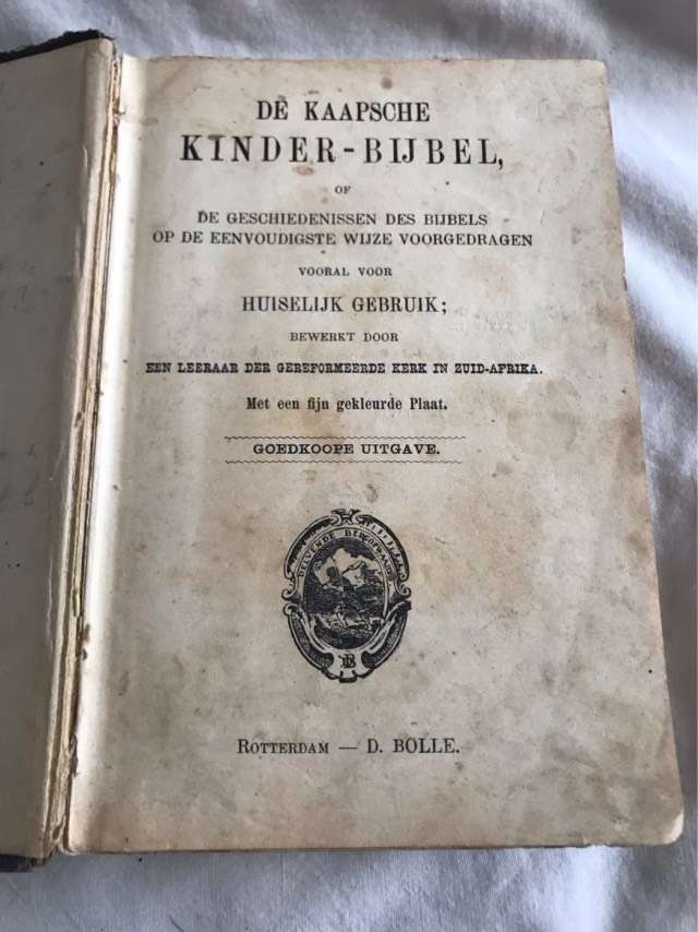 De Kaapsche Kinder-Bijbel - Gereformeerde Kerk S.A.
