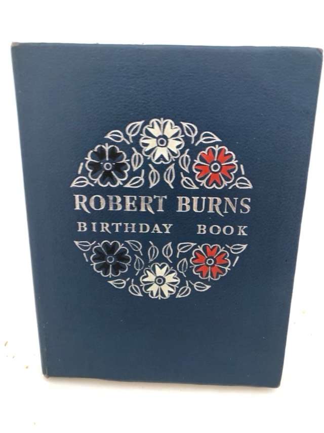 Birthday Book - Robert Burns