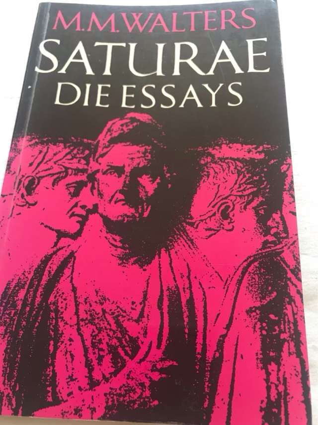 Saturae: die essays, Opgedra aan Lucianus van Samosata (125-190 n.C) - M. M. Walters