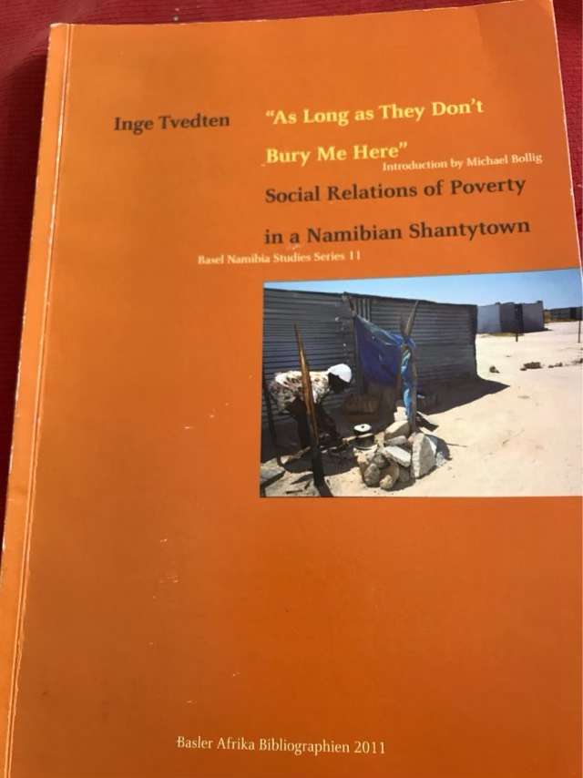 As Long As They Don't Bury Me Here' - Inge Tvedten