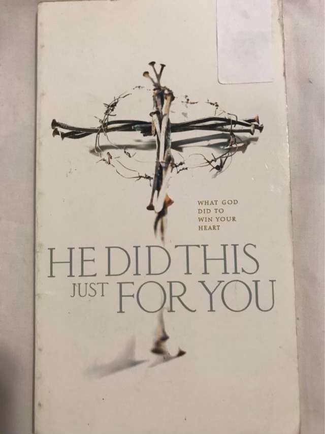 He Did This Just For You - Max Lucado