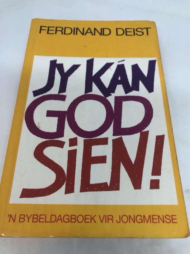 Jy kan God sien!, 'n Bybeldagboek vir jongmense - Ferdinand Deist