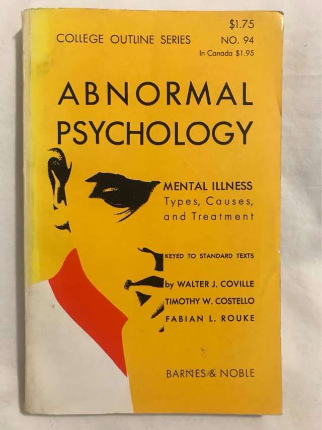 Abnormal Psychology - Walter J.Coville  &  Timothy W.Costello & Fabian L.Rouke