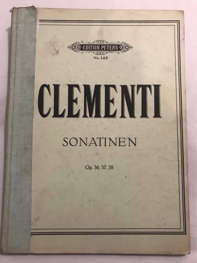 Clementi Sonatinen, Op.36,37,38 - Clementi