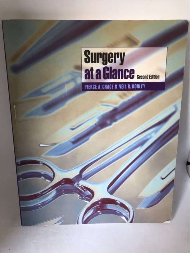 Surgery at a Glance - Pierce A. Grace, Neil R. Borley