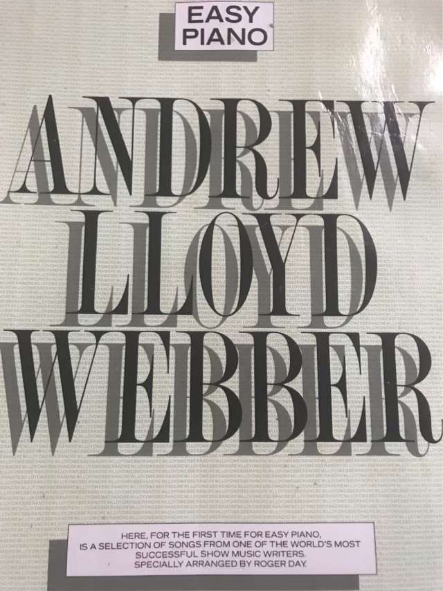 Andrew Lloyd Webber, Easy Piano - Andrew Lloyd Webber