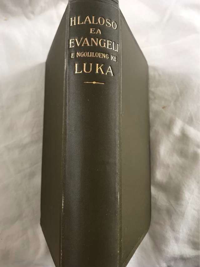 Hlaloso ea Evangeli e Ngoliloeng ke Luka - L.Duvoisin
