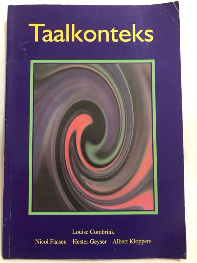 Taalkonteks *Signed*  - Louise Combrink en Ander