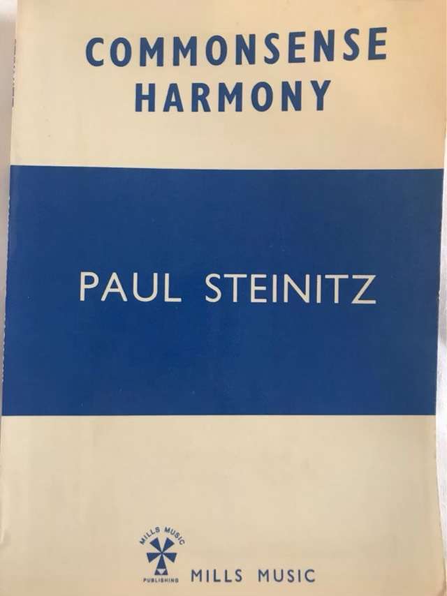 Commonsense Harmony - Paul Steinitz