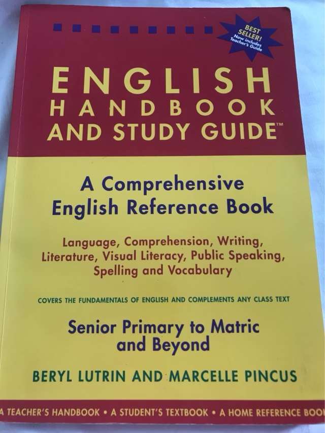 English Handbook and Study Guide - Beryl Lutrin