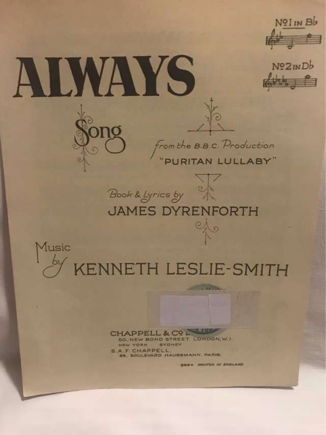 Always - Kenneth Leslie-Smith