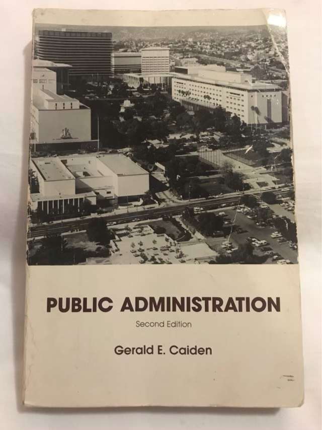 Public Administration - Gerald E.Caiden