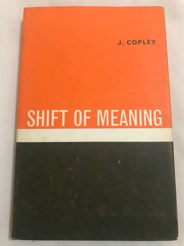 Shift of Meaning - J.Copley