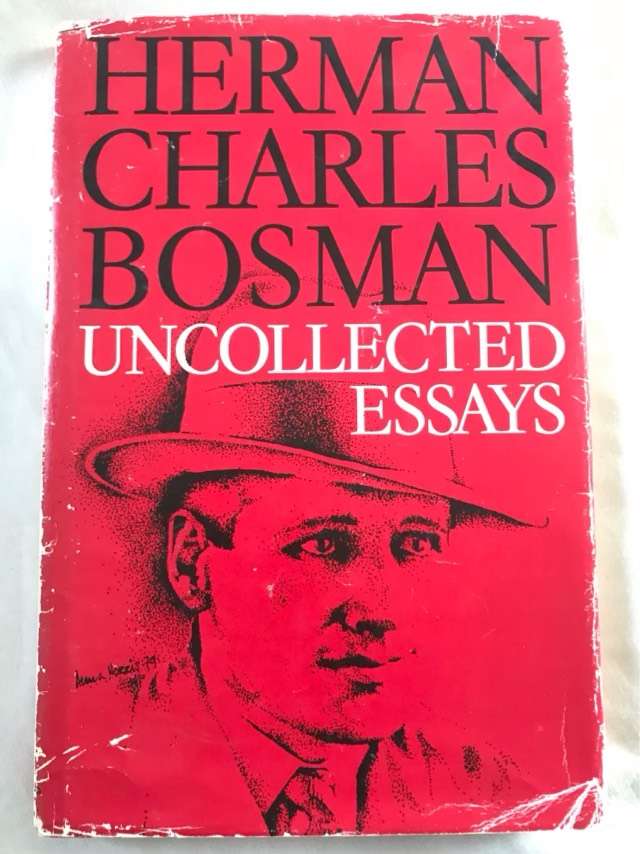 Uncollected Essays - H.C.Bosman