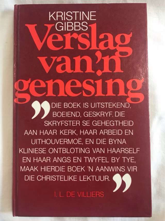 Verslag van n Genesing - I.L.De Villiers