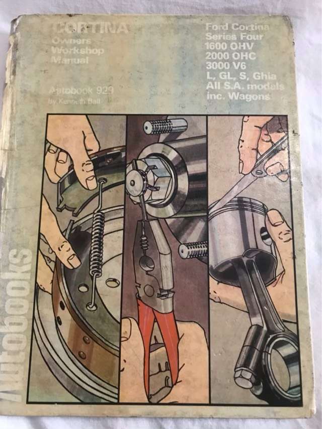 Ford Cortina Series Four Autobook, 929, Supplement for South African Version - Kenneth Ball