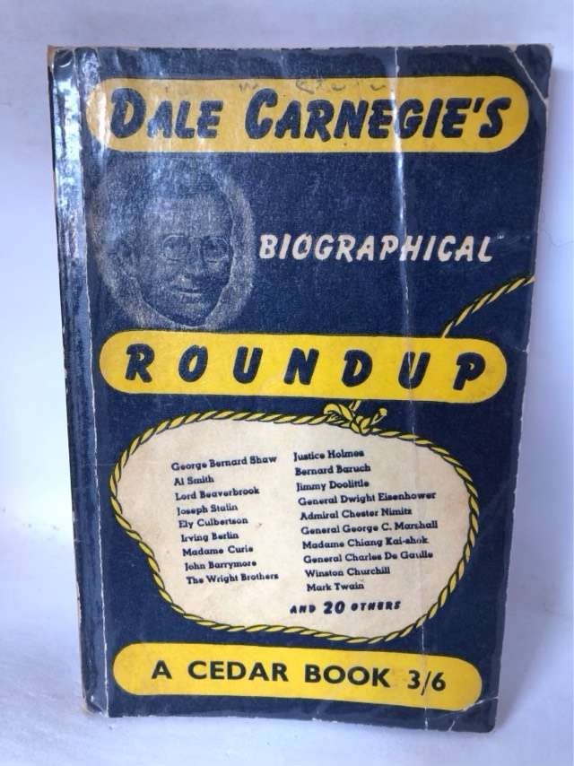 Biographical Round-Up - Dale Carnegie