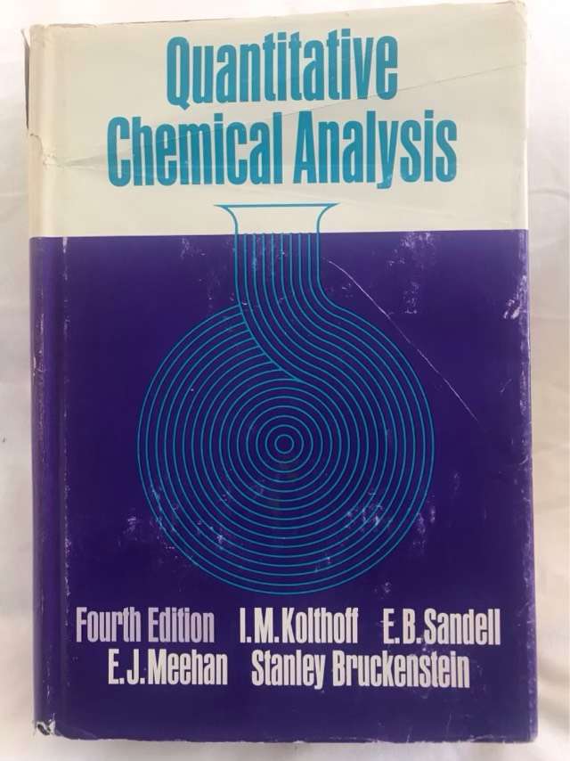 Quantitative Chemical Analysis - I.M.Kolthoff and other