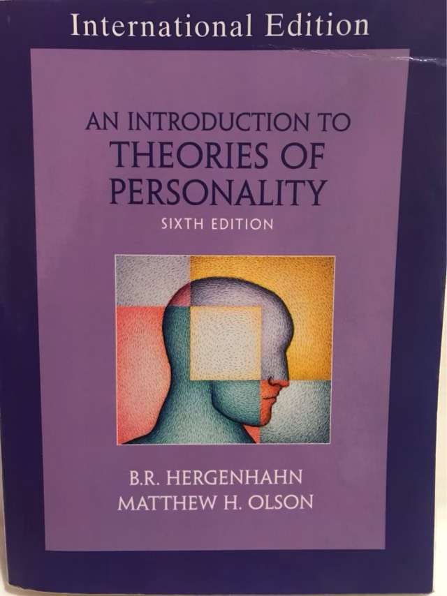 An Introduction to Theories of Personality - B. R. Hergenhahn, Matthew H. Olson