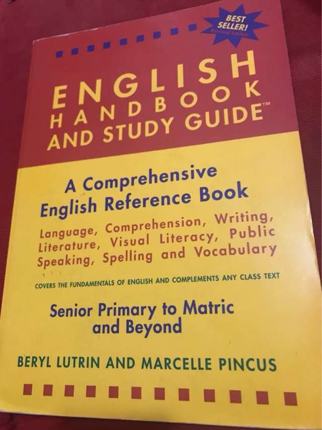 English Handbook and Study Guide - Beryl Lutrin