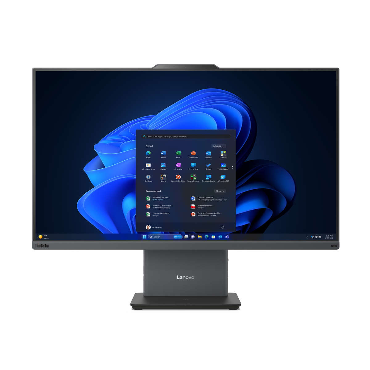 LENOVO NEO 50A 23.8IN FHD DESKTOP PC