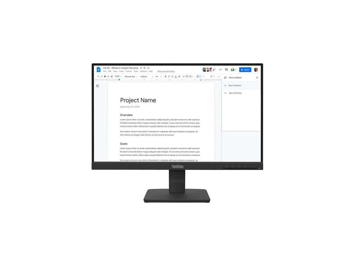 LENOVO S22-4E 21.5INCH MONITOR
