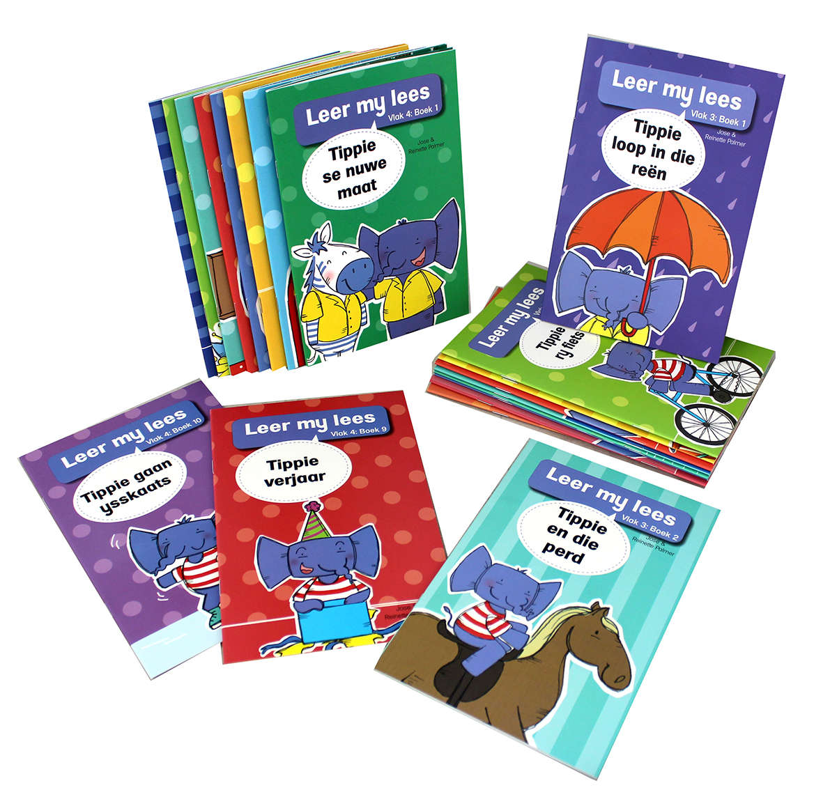 Leer My Lees Vlak 3 En 4 Tippie En Vriende 20 Book Pack