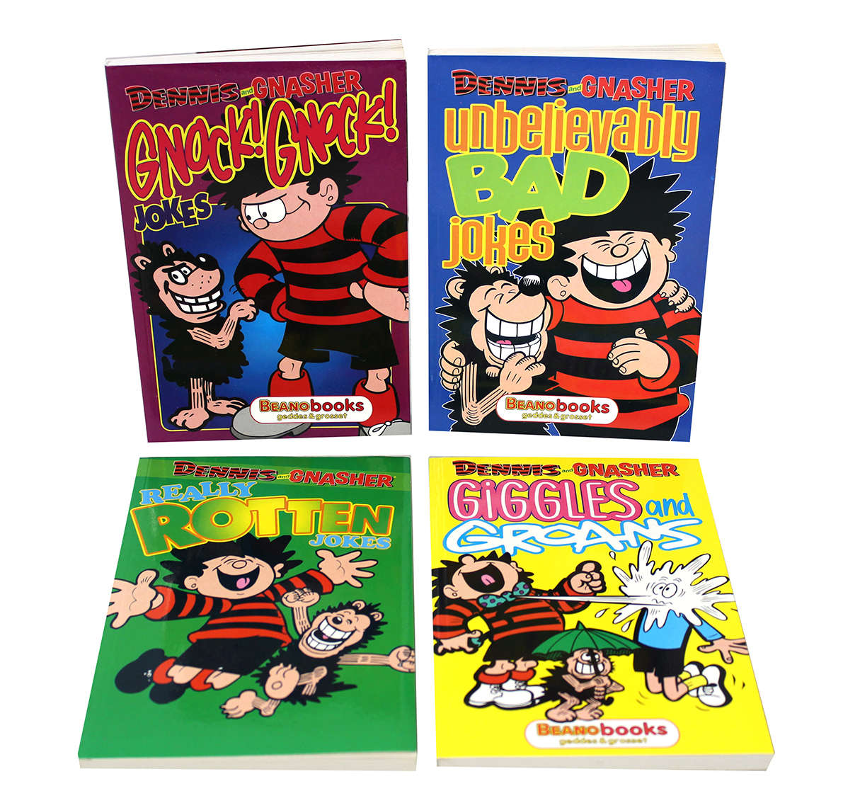 Dennis And Gnasher Jokes: 4 Book Collection