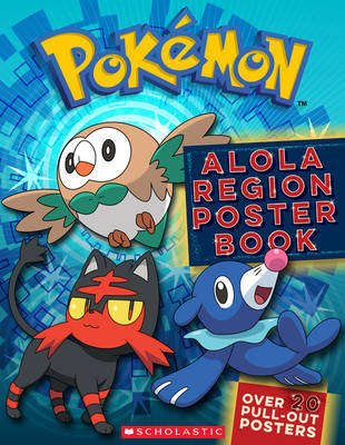 Pokemon Alola Region Poster Book