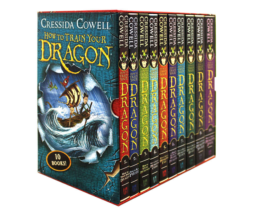 How To Train Your Dragon 10 Book Collection Box-Set