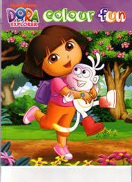 Dora Colour Fun Activity Book