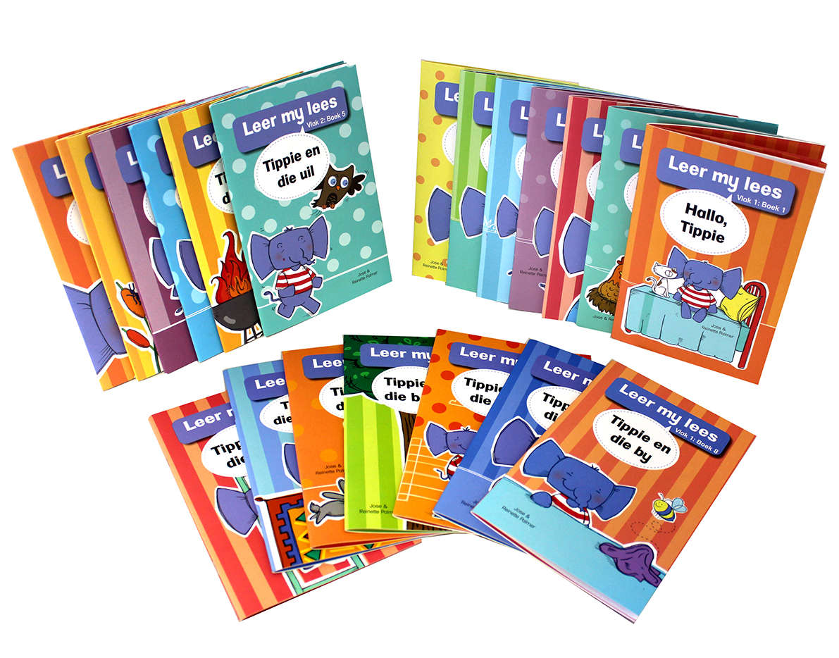 Tippie Se Leer My Lees Stel Van 20 Boeke ( Vlak 1 and Vlak 2)